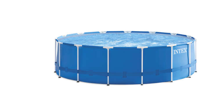 INTEX Metall Frame Pool-Set mit GS-Filterpumpe 457 x 122 cm INTEX Metall Frame Pool-Set mit GS-Filterpumpe 457 x 122 cm